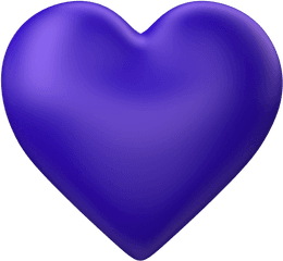 Library Of Heart Vector Royalty Free No Background Png Files - 3d Blue Heart Png
