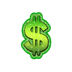 Dollar Sign Images Png Transparent - Green Dollar Signs