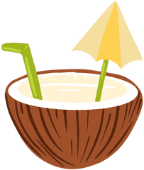 Transparent Png Svg Vector File - Agua De Coco Png