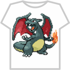 Charizard - Roblox T Shirt Template Nike Png