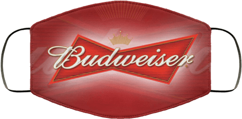 Budweiser Face Mask Png Logo