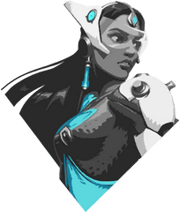 Symmetra Has The Best Roastlines - Symmetra Sprays Png