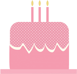 Dessert Clipart Transparent Background - Modern Birthday Clip Art Png