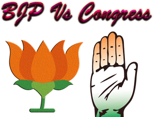 Bjp Vs Congress Png Free Image Download Logo