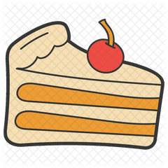 Cake Slice Icon - Clip Art Png