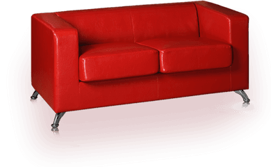 Red Sofa Png Image - Sofa Red Png