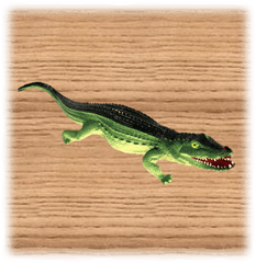 Ravensden 60cm Plastic Crocodile - American Crocodile Png