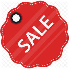 Sale Sticker Icon Of Flat Style - Circle Png