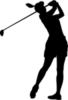 Female Golfer Transparent Picture - Free PNG