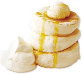 How To Make Cafe Gram Bouncy Pancakes Fluffiest - Gram Pancake Japan Png