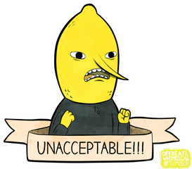 Earl Of Lemongrab - Lemon Head From Adventure Time Png