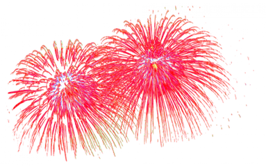 Red Realistic Fireworks Png Vector Hd 3 Image Free - Transparent Background Red Fireworks Clipart