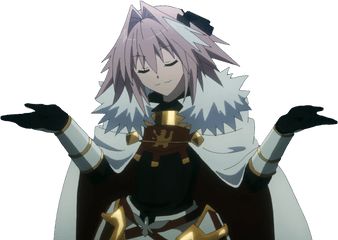 This Episode Gave Us Nice Gem From - Astolfo Shrug Png