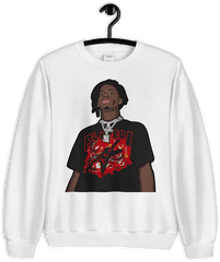 Playboi Carti Rockstar Sweatshirt - Sweater Png