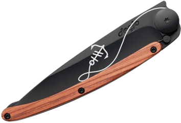 Deejo Tattoo Pocket Knife Anchor - Throwing Knife Png