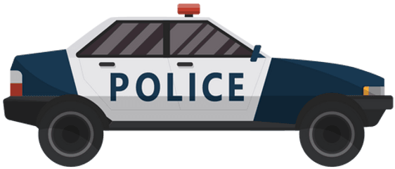 Car Police Illustration - Transparent Png U0026 Svg Vector File Police Car