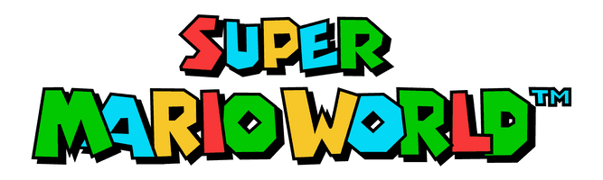 Text Brand Wii Mario Bros World Super - Free PNG