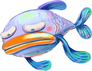 Diane Zhou Gif - Transparent Background Fish Gif Animation Png
