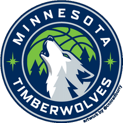 The Evolution Of Nba Logos - Minnesota Timberwolves Moving Logos Png