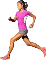 Running Athlete Female HD Image Free - Free PNG