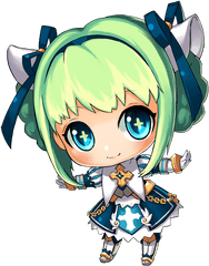 Chibi Png Transparent - Grand Chase Lime Chibi