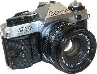 Canon Canoncamera Camera Vintagecamera - Canon Ae 1 Price Philippines Png