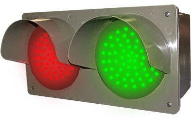 Led Traffic Controller Dock Warehouse - Go Traffic Light Transparent Hd Png