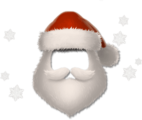 Download Free Png Santa Beard - Transparent Santa Claus Beard Png