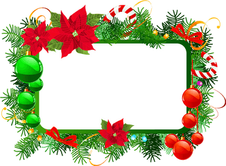 Missis - Free Christmas Frame Png Clipart Full Christmas Frame Clip Art