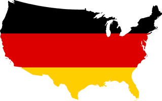 Map Flag Germany Free Transparent Image HD - Free PNG