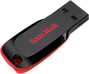 Usb Flash Png Transparent Images - Sandisk Cruzer Blade