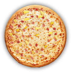 Hawaiian Pizza Png 6 Image - Transparent Cheese Pizza Png