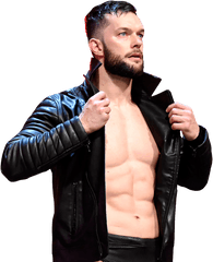 Finn Balor Red Leather Jacket Png Image - Finn Balor With Jacket