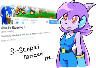 Followers 2 684 62 174k Following - Sonic Freedom Planet Lilac Png