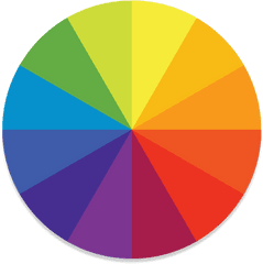 Colors Icon - Transparent Color Wheel Icon Png