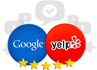 Review Generation - Google And Yelp Review Png