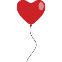 Heart Balloon PNG File HD