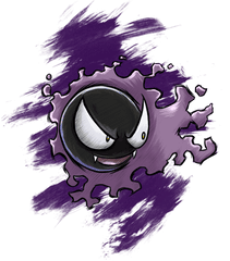 Download Gastly By Raiba Art - Pokemon Ghastly Png