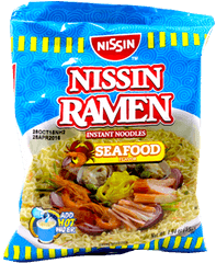 Nissin Ramen Noodle Mixed Seafood 65g - Nissin Ramen Seafood Flavor Png