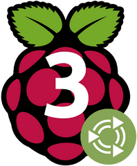 Raspberry - Raspberry Pi 3 Logo Png