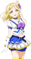 Love Live Sunshine Png 6 Image - Mari Ohara Aozora Jumping Heart