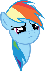 Download Funny Rainbow Dash Faces - Rainbow Dash Face Png