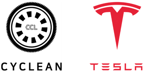 Cyclean The Tesla Of Blockchain - Vector Tesla Logo Png