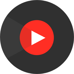 Youtube Music Logo - Logo Yt Music Negro Png