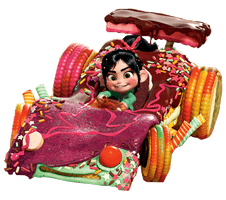 Vanellope Infinity Doll Car Von Toy Schweetz - Free PNG