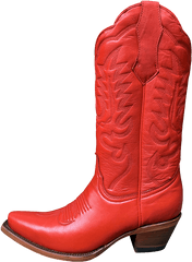 Red Cowgirl Boots - Cowboy Boot Png