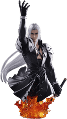 Final Fantasy Vii - Sephiroth Static Arts Bust Png