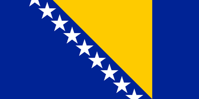 Bosnia And Herzegovina Flag Png Clipart