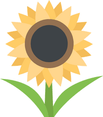 Sunflower Emoji For Facebook Email - Vector Etiqueta De Precio Png
