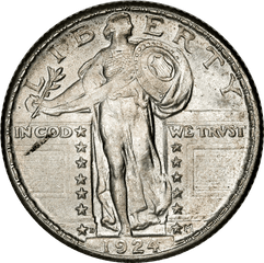 United States Mint Standing Liberty - Standing Liberty Quarter Png